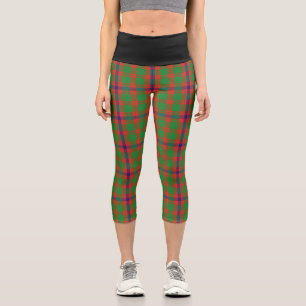 Leggings Capri Clan classique Skene Tartan Plaid