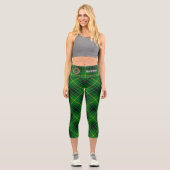 Leggings Capri Clan MacArthur Tartan (Recto)