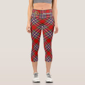 Leggings Capri Clan MacFarlane Red Tartan (Recto)