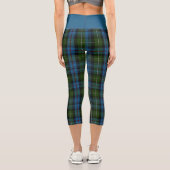 Leggings Capri Clan Mackenzie Tartan Plaid (Verso)