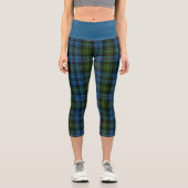 Leggings Capri Clan Mackenzie Tartan Plaid (Recto)