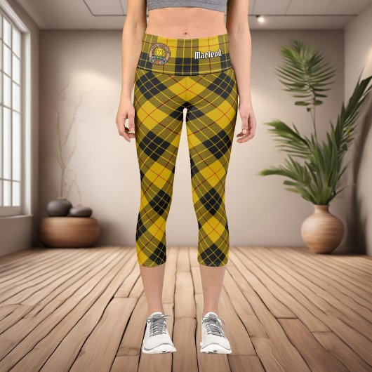 Leggings Capri Clan Macleod de Lewis Tartan