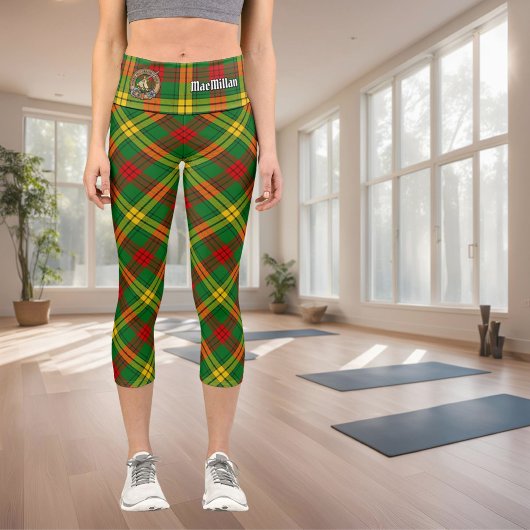 Leggings Capri Clan MacMillan Tartan