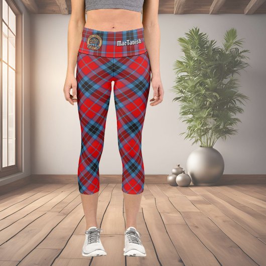 Leggings Capri Clan MacTavish Tartan