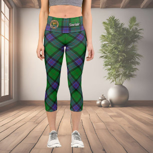 Leggings Capri Clan Sinclair Chasse Tartan