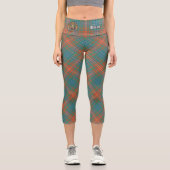 Leggings Capri Clan Wilson Ancienne Tartan (Recto)