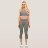 Leggings Capri Clan Wilson Ancienne Tartan (Recto)
