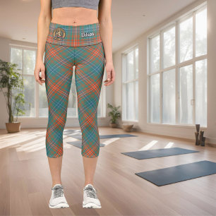 Leggings Capri Clan Wilson Ancienne Tartan