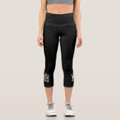 Leggings Capri Cochon d'Inde Mignon a Mangé Mon Devoir (Recto)