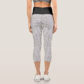 Leggings Capri Codage fou (Verso)