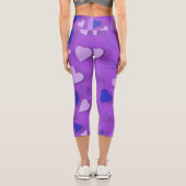 Leggings Capri Coeur de papier décoratif 9 (Verso)
