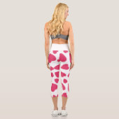 Leggings Capri Coeur rouge doux (Verso)