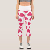 Leggings Capri Coeur rouge doux (Recto)