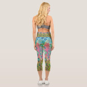 Leggings Capri Coeurs multimédia mixtes (Verso)