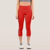 Leggings Capri Coeurs sensibles (Recto)