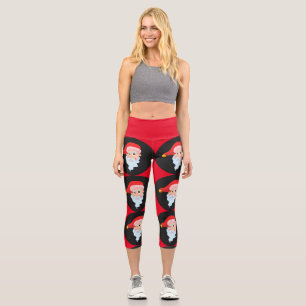 LEGGINGS CAPRI COLLANT DE YOGA CAPRI PÈRE NOËL