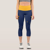 Leggings Capri Collants Capri drapeau de l'Alaska (Recto)
