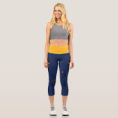 Leggings Capri Collants Capri drapeau de l'Alaska (Recto)