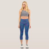 Leggings Capri Collants capri léopard (Recto)