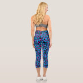 Leggings Capri Collants capri léopard (Verso)