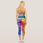 Leggings Capri collants pour femmes (Verso)