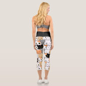 Leggings Capri Collectionneuse de chats (Verso)
