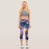 Leggings Capri Compte à rebours Confetti (Recto)