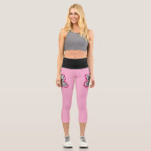 Leggings Capri Concentrez-vous sur votre forme physique Exercice (Recto)