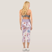 Leggings Capri Conception de la série de composition de l'eau sou (Verso)