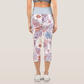 Leggings Capri Conception de la série de composition de l'eau sou (Verso)