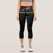 Leggings Capri Conception d'entraînement continue (Recto)