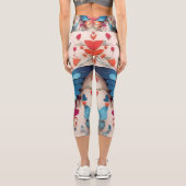 Leggings Capri Conception papillon (Verso)