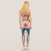 Leggings Capri Conception papillon (Verso)