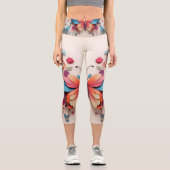 Leggings Capri Conception papillon (Recto)