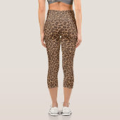 Leggings Capri Conception Série Léopard Classique 12 (Verso)