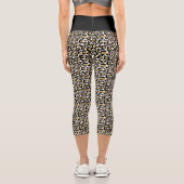 Leggings Capri Conception tout-en-un Empreinte de léopard (Verso)