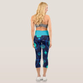 Leggings Capri Connected Minds Pattern 2 (Verso)
