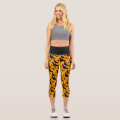 Leggings Capri Cool mignon chauves chauves-souris volant Hallowee (Recto)