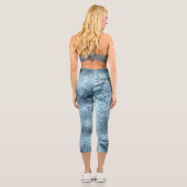Leggings Capri Corail bleu (Verso)