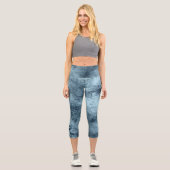Leggings Capri Corail bleu (Recto)