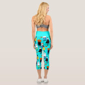 Leggings Capri costume halloween enfants mime bats (Verso)