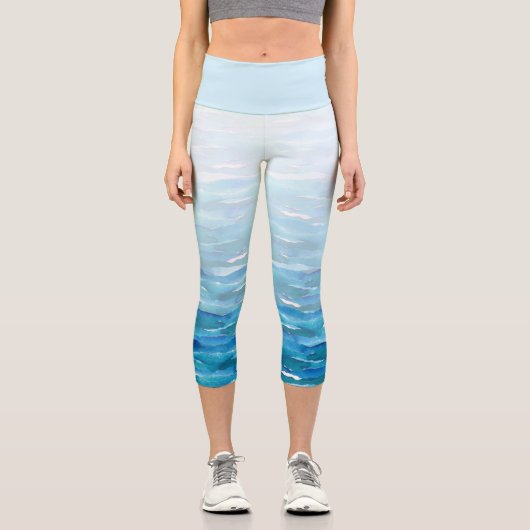 Leggings Capri Côtière Yoga Capris haut taille (Recto)