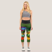 Leggings Capri Couleur mixte (Recto)