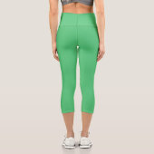 Leggings Capri couleur Paris vert (Verso)