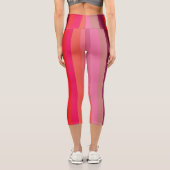 Leggings Capri Couleurs brillantes 1 (Verso)