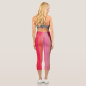 Leggings Capri Couleurs brillantes 1 (Verso)