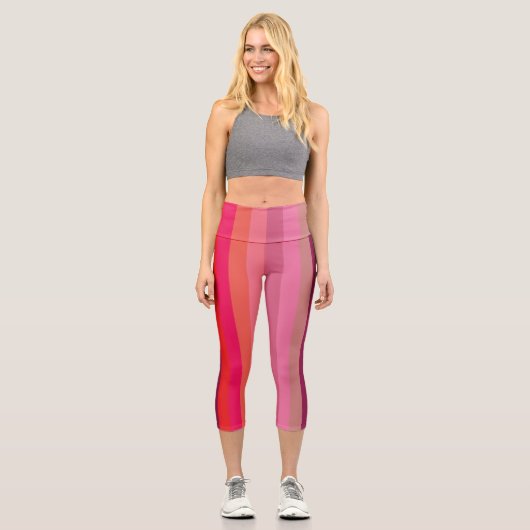 Leggings Capri Couleurs brillantes 1 (Recto)
