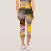 Leggings Capri Couleurs d'automne (Verso)