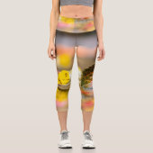 Leggings Capri Couleurs d'automne (Recto)