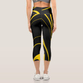 Leggings Capri Couleurs de bourdon (Verso)